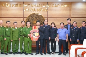 Lãnh đạo Công an thành phố Đà Nẵng thăm, chúc Tết các đơn vị trên địa bàn