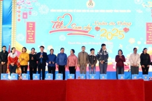 Thanh Hóa: “Tết sum vầy - Xuân ơn Đảng” năm 2025 cho người lao động