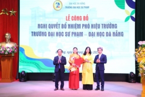 Đại học Sư phạm Đà Nẵng bổ nhiệm Tiến sỹ Đinh Thị Mỹ Hạnh giữ chức vụ Phó Hiệu trưởng