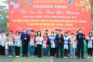 Vĩnh Phúc: Tổ chức Chương trình "Tết ấm áp – Trao yêu thương" Xuân Ất Tỵ 2025