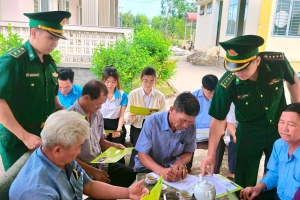 Xuân với người lính Biên phòng