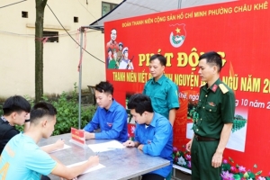 Toàn tỉnh Bắc Ninh có 1.124 công dân viết đơn tình nguyện nhập ngũ năm 2025