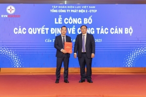 EVNGENCO2: Công bố quyết định bổ nhiệm Tổng Giám đốc