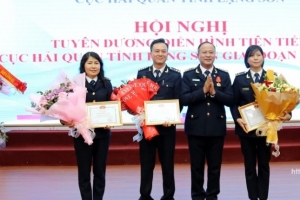 Cục Hải quan tỉnh Lạng Sơn tuyên dương điển hình tiên tiến giai đoạn 2021 - 2025