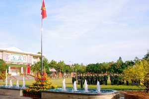 Thiêng liêng lễ chào cờ đầu năm tại Bộ đội Biên phòng Long An