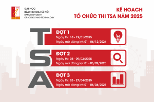 Ngày 1/2, Đại học Bách khoa Hà Nội chính thức mở cổng đăng ký thi đánh giá tư duy đợt 2