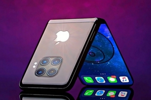 Chiếc iPhone màn hình gập đầu tiên sẽ có thiết kế dạng vỏ sò