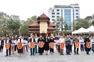 Quận Hồng Bàng khai mạc Giải Cờ tướng mừng Đảng, mừng Xuân Ất Tỵ năm 2025