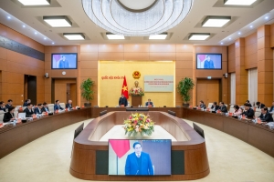Hội nghị giữa hai Ban Thường vụ Đảng ủy Chính phủ và Quốc hội chuẩn bị kỳ họp bất thường lần thứ 9