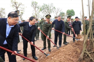 Bộ Công an phát động “Tết trồng cây năm 2025 – Vì một Việt Nam xanh” tại Nam Định