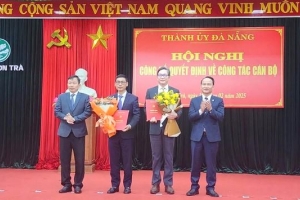 Giám đốc Sở Xây dựng thành phố Đà Nẵng giữ chức Bí thư Quận ủy Sơn Trà