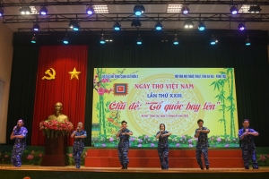Bộ Tư lệnh Vùng Cảnh sát Biển 3 phối hợp tổ chức Ngày thơ Việt Nam