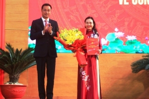 Bà Phạm Thị Hân được điều động làm bí thư Thành ủy Đồng Hới