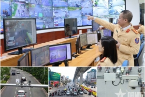 Hà Nội: Sử dụng hệ thống camera giám sát để phát hiện, xử lý vi phạm giao thông