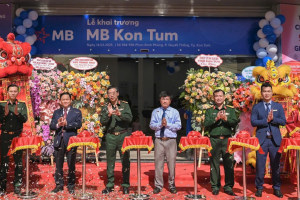MB mở rộng mạng lưới tại Kon Tum, đồng hành cùng doanh nghiệp và người dân địa phương