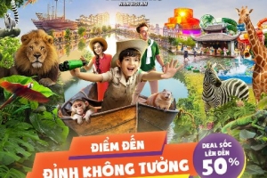 VinWonders Nam Hội An giảm tới 50% giá vé tri ân khách địa phương
