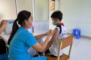 Long An tiếp tục thực hiện tiêm chủng các vắc xin trong chương trình tiêm chủng mở rộng