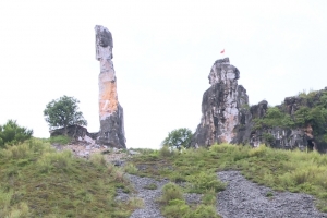 Thanh Hóa bảo tồn, gia cố di tích Hòn Vọng Phu