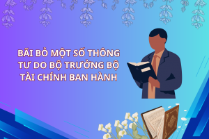 Lấy ý kiến về việc bãi bỏ một số Thông tư trong lĩnh vực quản lý, sử dụng tài sản công