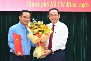 Ông Nguyễn Văn Được giữ chức Phó Bí thư Thành ủy TP. Hồ Chí Minh