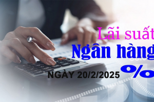 Ngân hàng thứ 6 tăng lãi suất huy động ngày 20/2