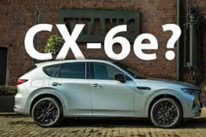 "Bật mí" mẫu xe Mazda CX-6e đầy ấn tượng, với thiết kế mới lạ