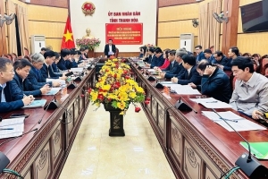 Phiên họp đánh giá kết quả hoạt động của Ban đại diện HĐQT và NHCSXH Thanh Hóa