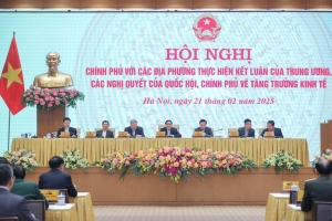Thủ tướng Phạm Minh Chính chủ trì hội nghị Chính phủ và các địa phương về phát triển kinh tế