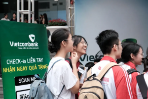 Vietcombank đồng hành cùng Ngày hội việc làm “FTU Career Fair 2024” tại Đại học Ngoại Thương