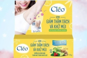 Thu hồi sản phẩm kem giảm thâm nách và khử mùi Cléo không đạt chất lượng