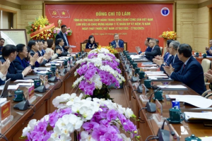 Tổng Bí thư Tô Lâm chủ trì buổi làm việc với Bộ Y tế