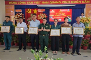 Sôi nổi Ngày hội Biên phòng toàn dân tại các xã biên giới