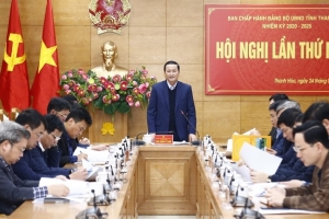 Hội nghị lần thứ nhất Ban Chấp hành Đảng bộ UBND tỉnh Thanh Hóa, nhiệm kỳ 2020-2025