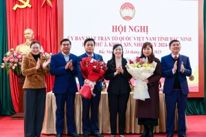Ông Nguyễn Nhân Chinh giữ chức Phó Chủ tịch Ủy ban Mặt trận Tổ quốc tỉnh Bắc Ninh