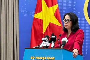 Bộ Ngoại giao lên tiếng về việc Trung Quốc tập trận ở vùng biển Vịnh Bắc Bộ
