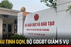 Bộ GD&ĐT sắp xếp lại bộ máy, giảm 5 đơn vị từ ngày 1/3/2025