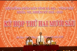 HĐND tỉnh Bà Rịa – Vũng Tàu quyết nghị hợp nhất, thành lập 7 sở
