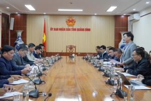 Quảng Bình thúc đẩy tiến độ triển khai các dự án tại trung tâm điện lực Quảng Trạch