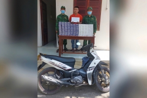 Liên tiếp bắt hai vụ vận chuyển trái phép thuốc lá qua biên giới