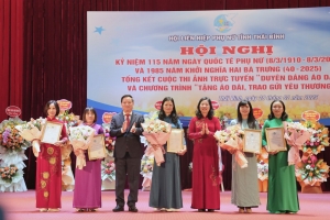 Hội LHPN tỉnh Thái Bình tổ chức kỷ niệm 115 ngày Quốc tế Phụ nữ và 1985 năm khởi nghĩa Hai Bà Trưng