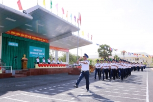 Bộ Tư lệnh Vùng Cảnh sát Biển 4 tổ chức lễ ra quân huấn luyện năm 2025