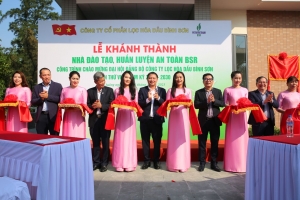 Lọc hóa dầu Bình Sơn khánh thành công trình Nhà đào tạo, huấn luyện an toàn