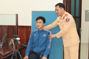 Phòng Cảnh sát giao thông Nam Định thông báo tổ chức cấp đổi, cấp lại giấy phép lái xe