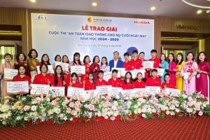 Bắc Ninh dẫn đầu toàn quốc trong Cuộc thi “An toàn giao thông cho nụ cười ngày mai” năm học 2024 - 2025