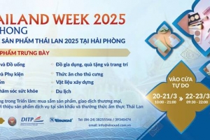 Sắp diễn ra tuần lễ sản phẩm Thái Lan 2025 tại Hải Phòng