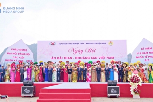 Ngày hội Áo dài Than - Khoáng sản Việt Nam