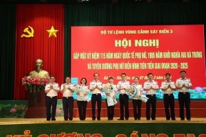 Phụ nữ Vùng Cảnh sát biển 3: Bản lĩnh, trí tuệ, xây dựng gia đình hạnh phúc, đơn vị vững mạnh