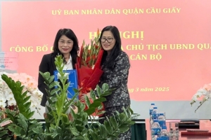 Hà Nội: Điều động, bổ nhiệm hiệu trưởng các trường học trên địa bàn quận Cầu Giấy