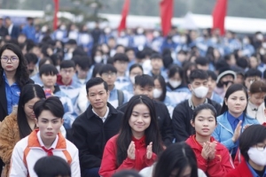 Bắc Ninh: 500 đoàn viên, thanh niêm tham dự lễ khởi động Tháng Thanh niên năm 2025