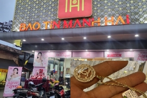 Thương hiệu kinh doanh trang sức tại hệ thống vàng bạc Bảo Tín Mạnh Hải